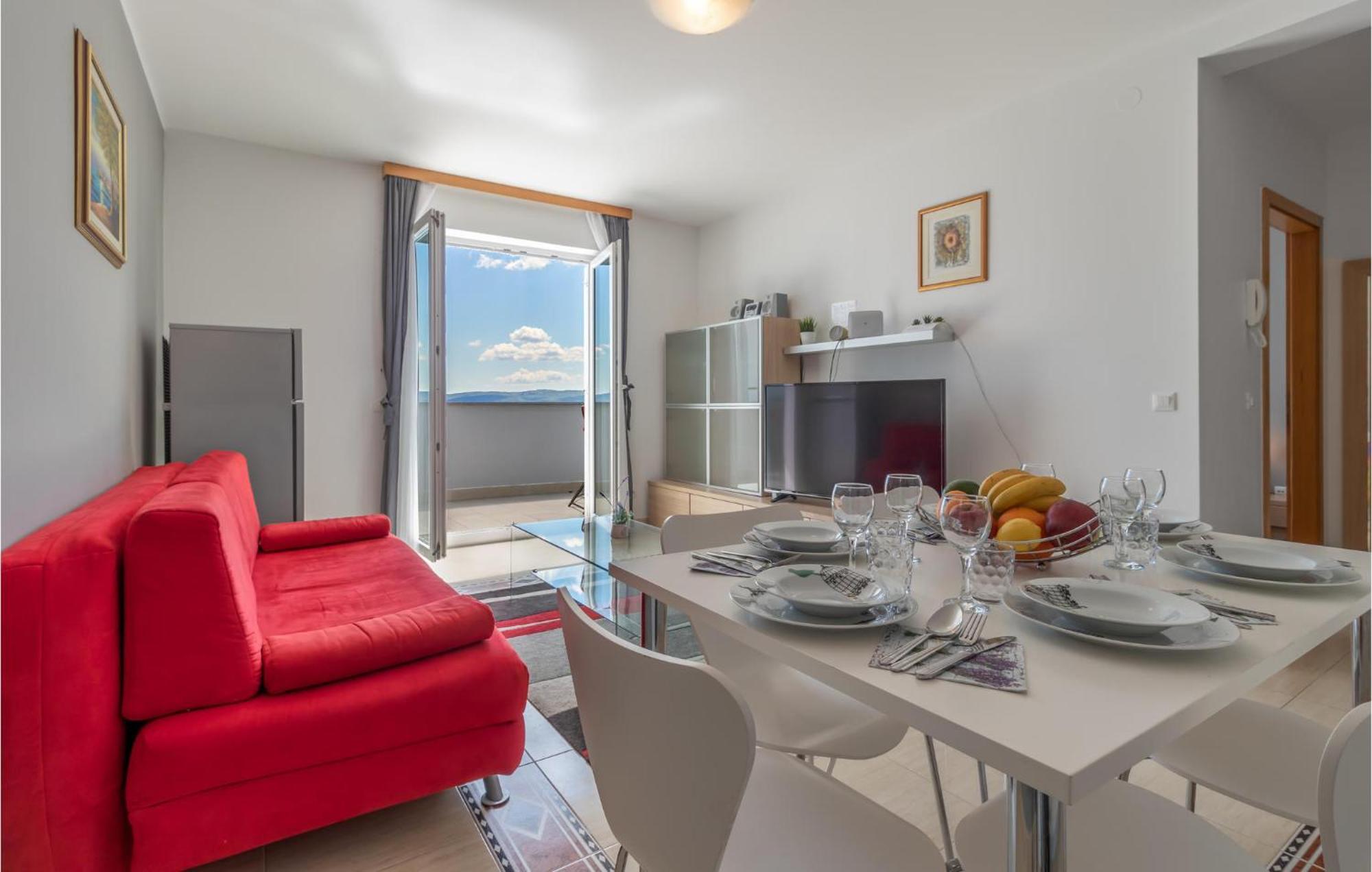 Lovely Apartment In Selce With House Sea View Экстерьер фото