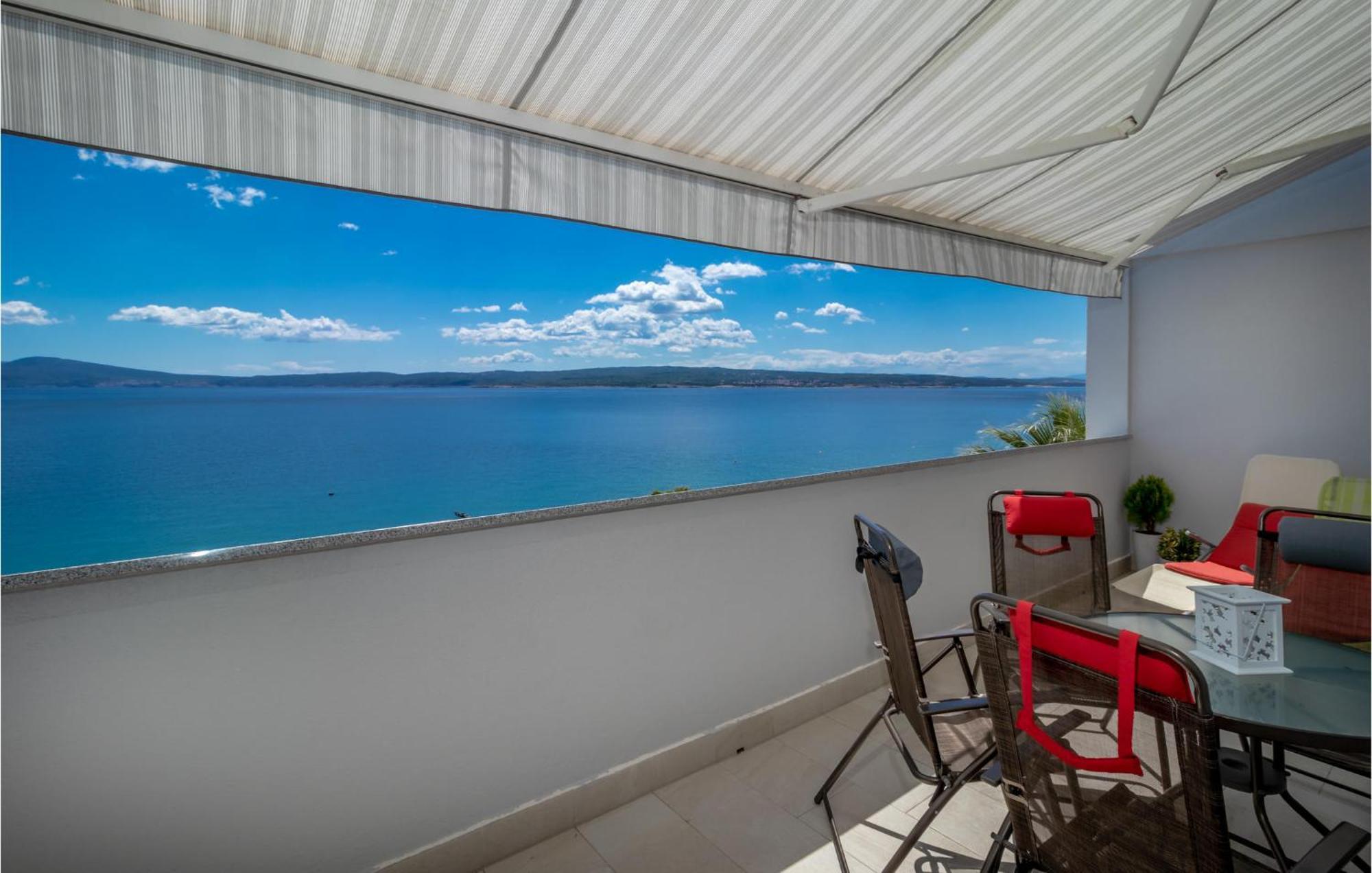 Lovely Apartment In Selce With House Sea View Экстерьер фото