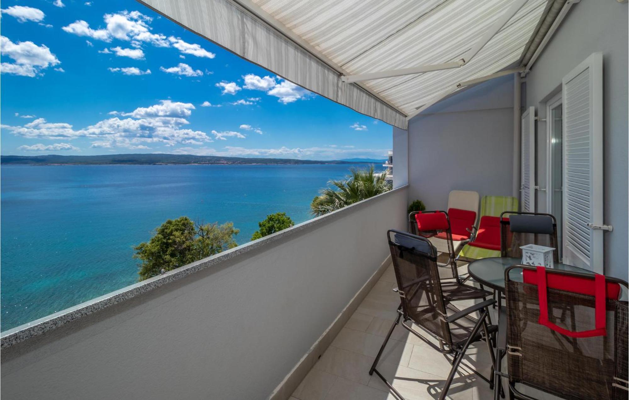 Lovely Apartment In Selce With House Sea View Экстерьер фото